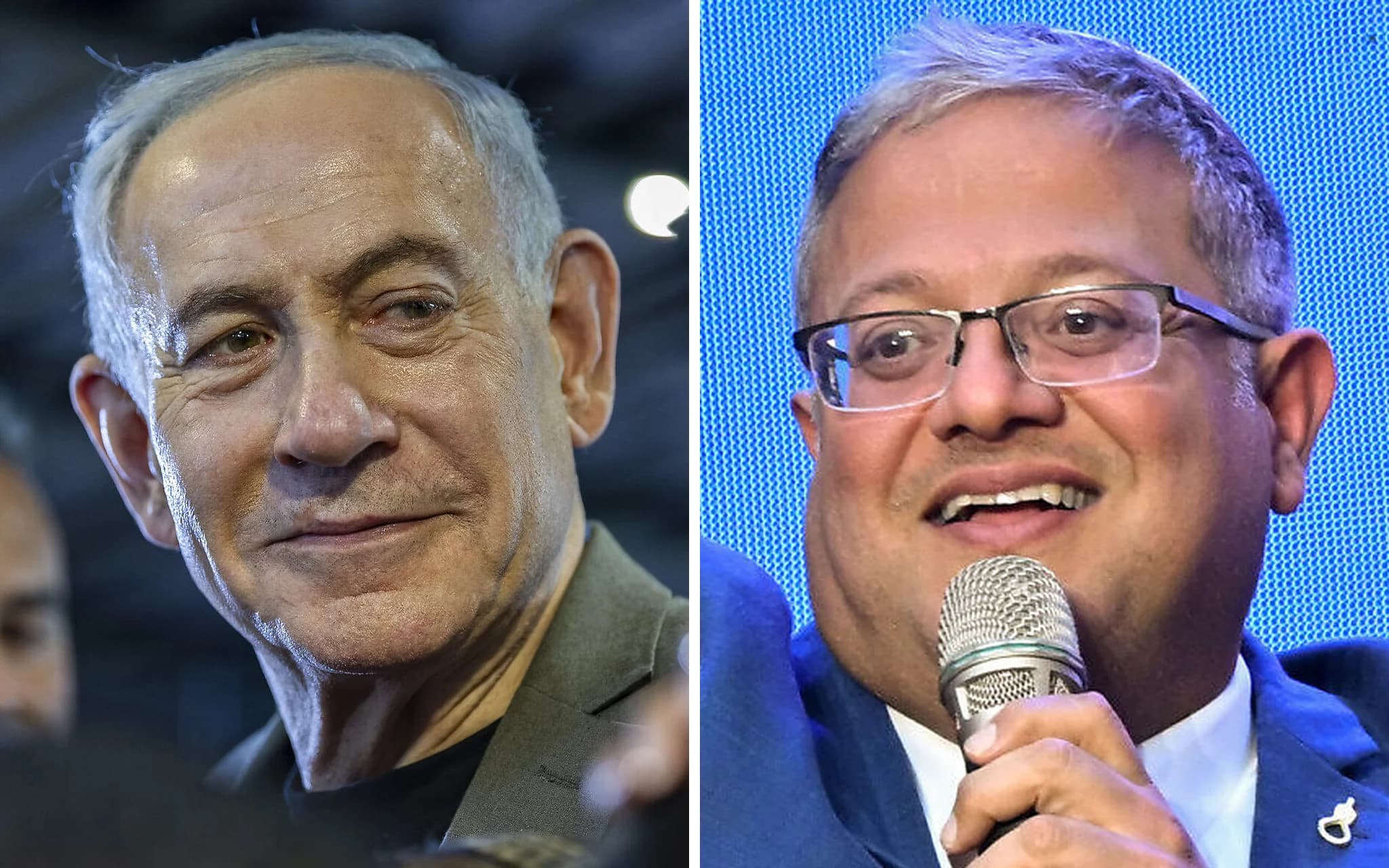 Prime Minister Benjamin Netanyahu and National Security Minister Itamar Ben Gvir